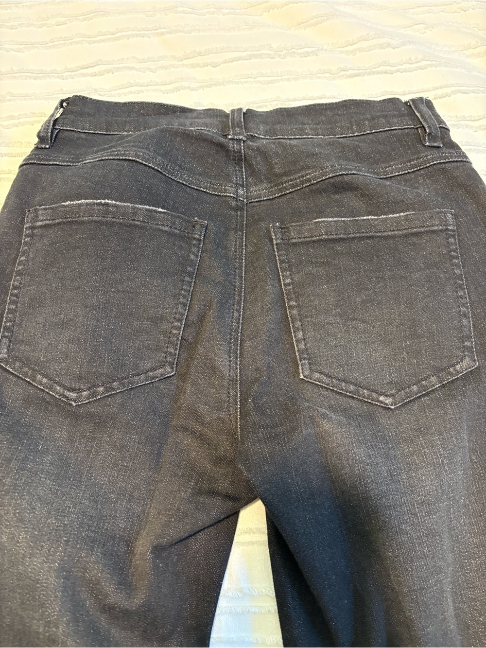 CAbi Black Button-Fly Straight Leg Jeans - Picture 2 of 10